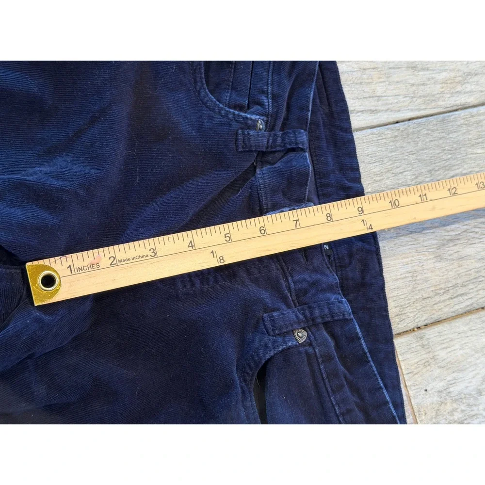 Kut‎ from the Kloth Corduroy Pants 2 Navy Blue Slim Straight KP488 Diana Skinny